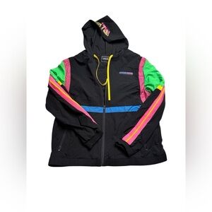 ⚡ Pink Dolphin Hollywave Multicolor Windbreaker Jacket XXL ⚡